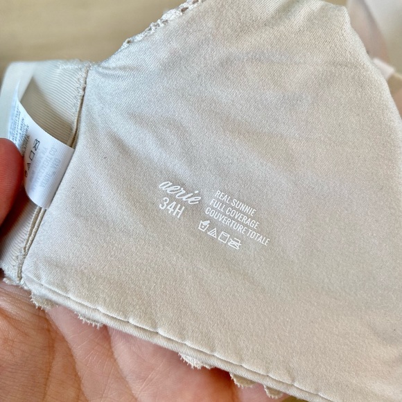 Aerie Real Sunni Full Coverage Lightly Lined Blossom Lace Bra - Picture 2 of 5